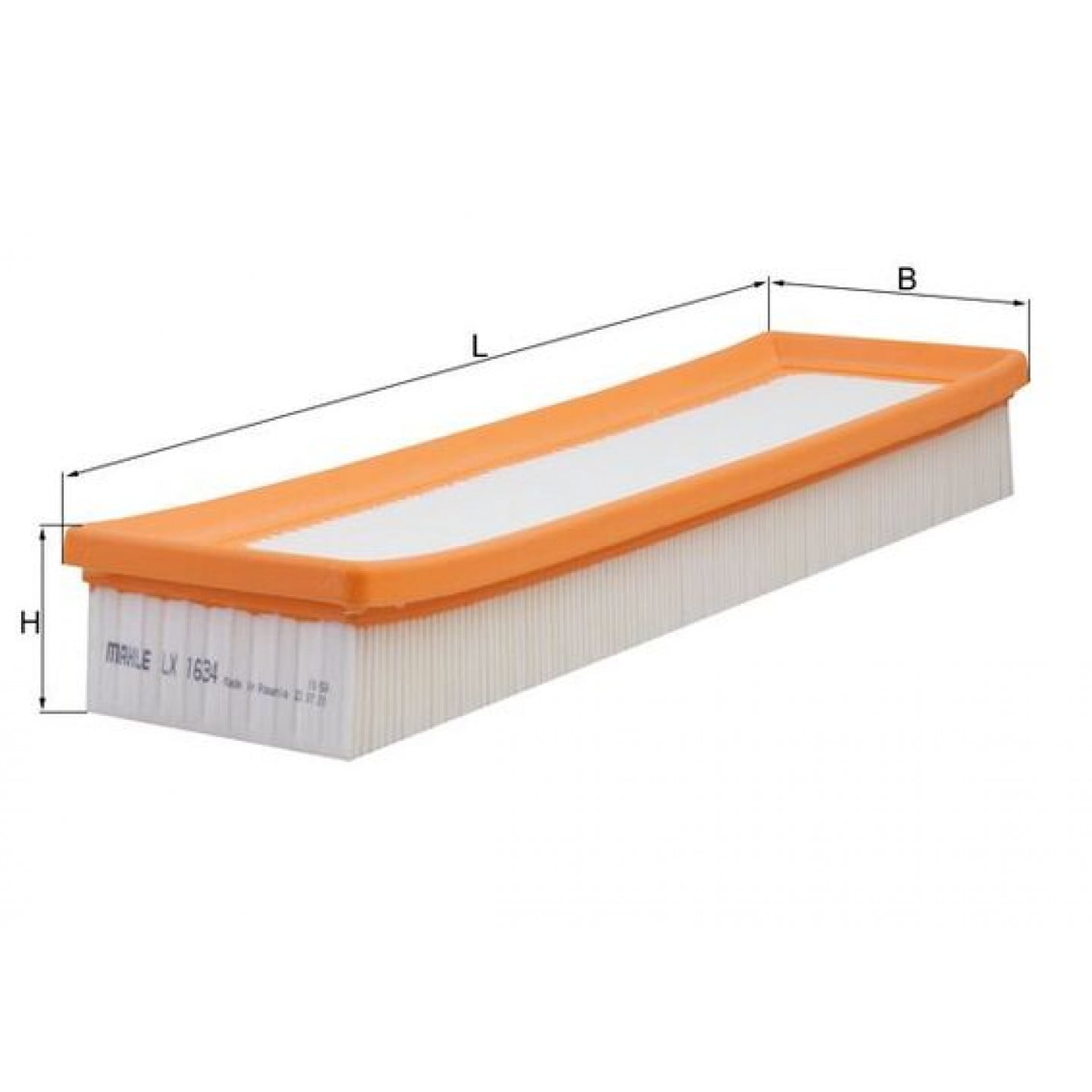 Luchtfilter KNECHT LX 1634