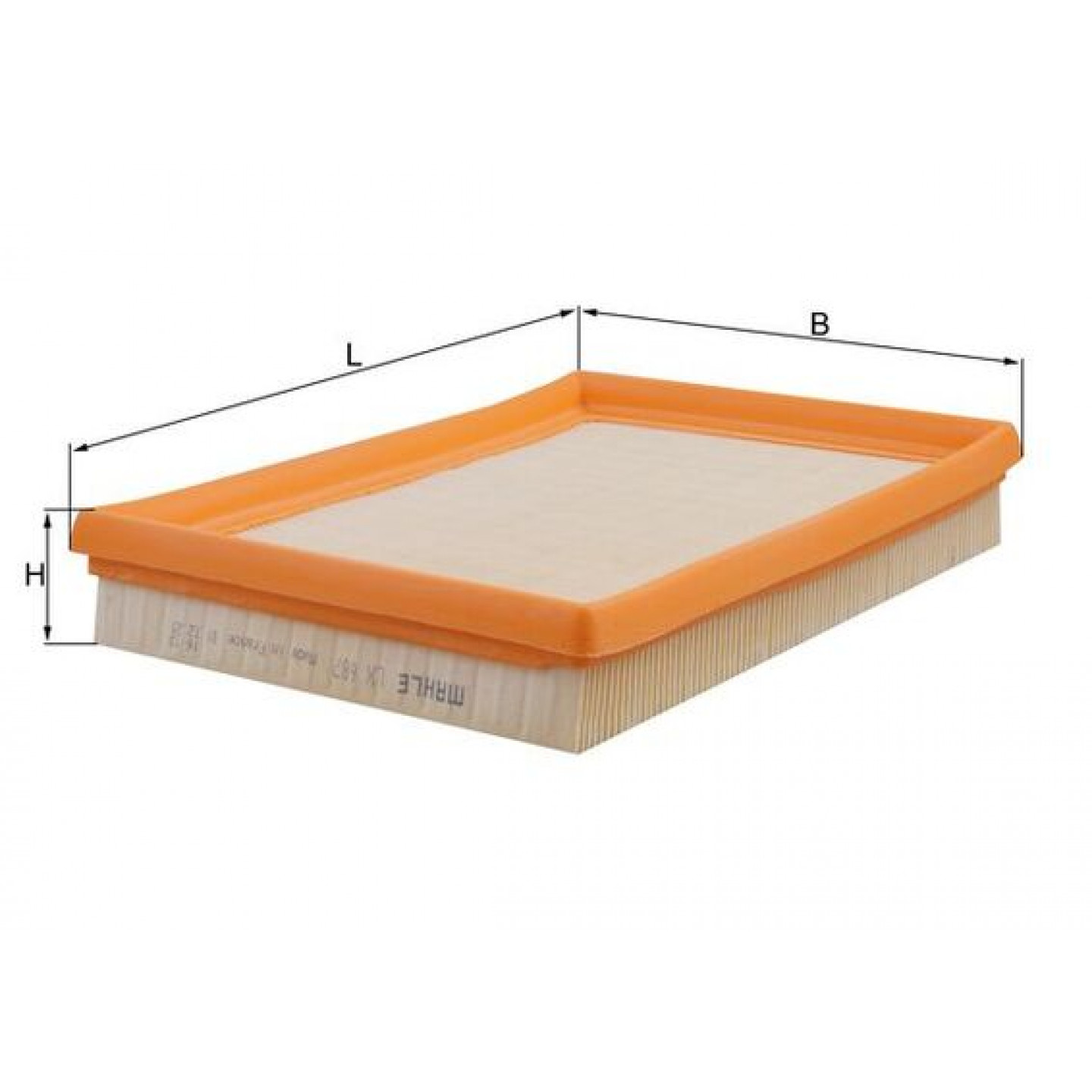 Luftfilter KNECHT LX 687