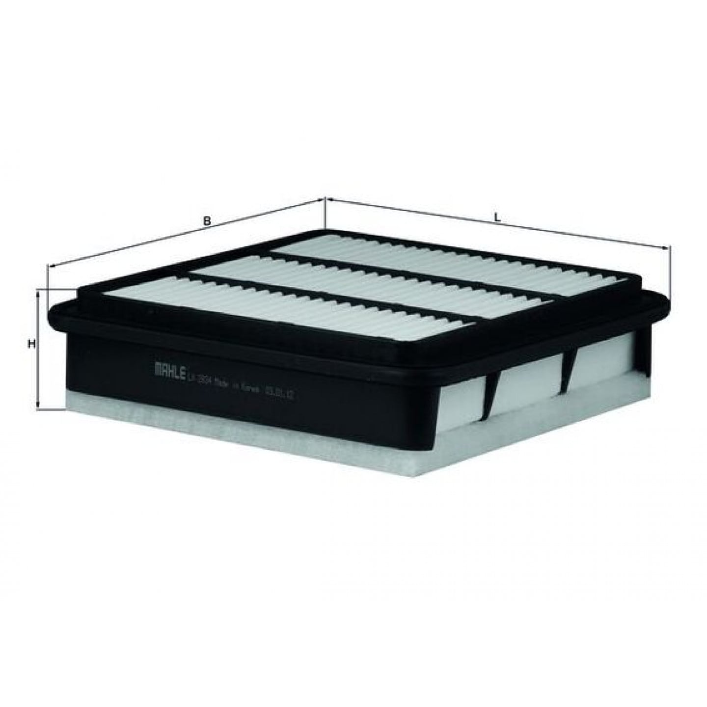 Luchtfilter KNECHT LX 2834