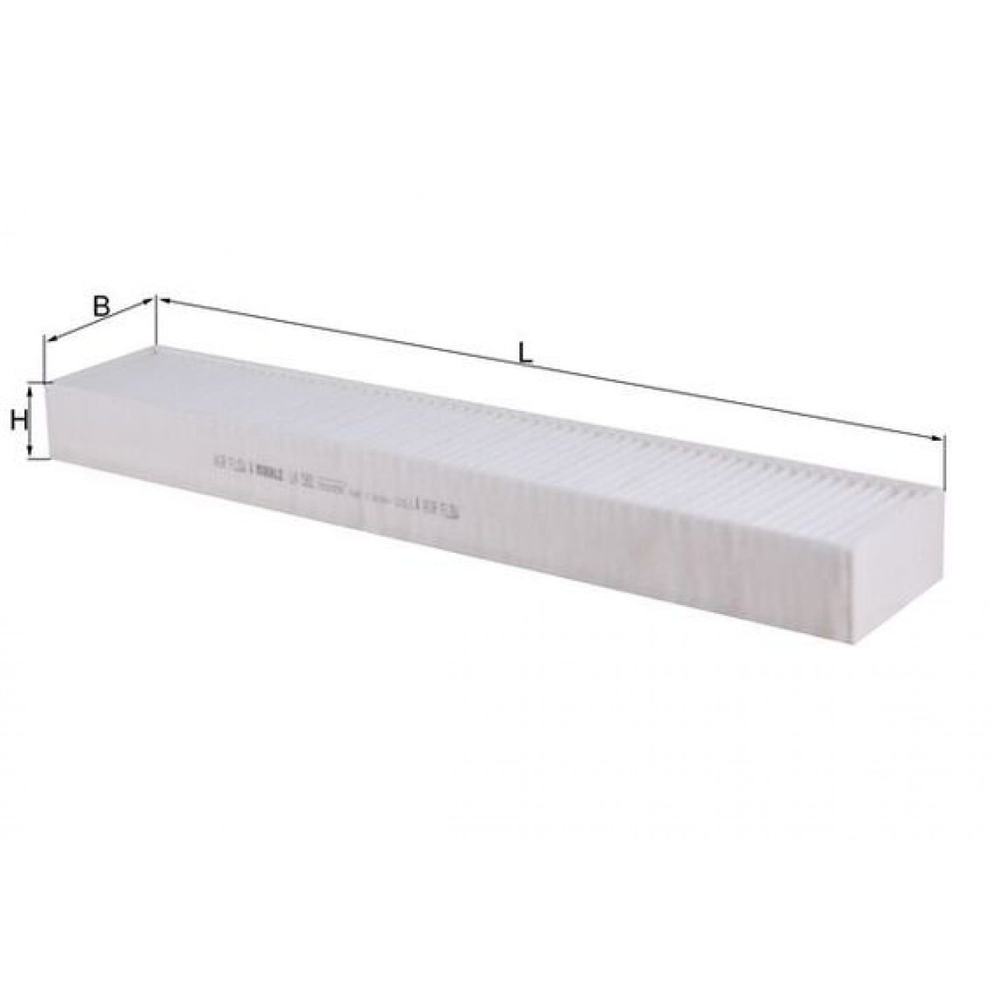 Filter, indvendig luft KNECHT LA 582