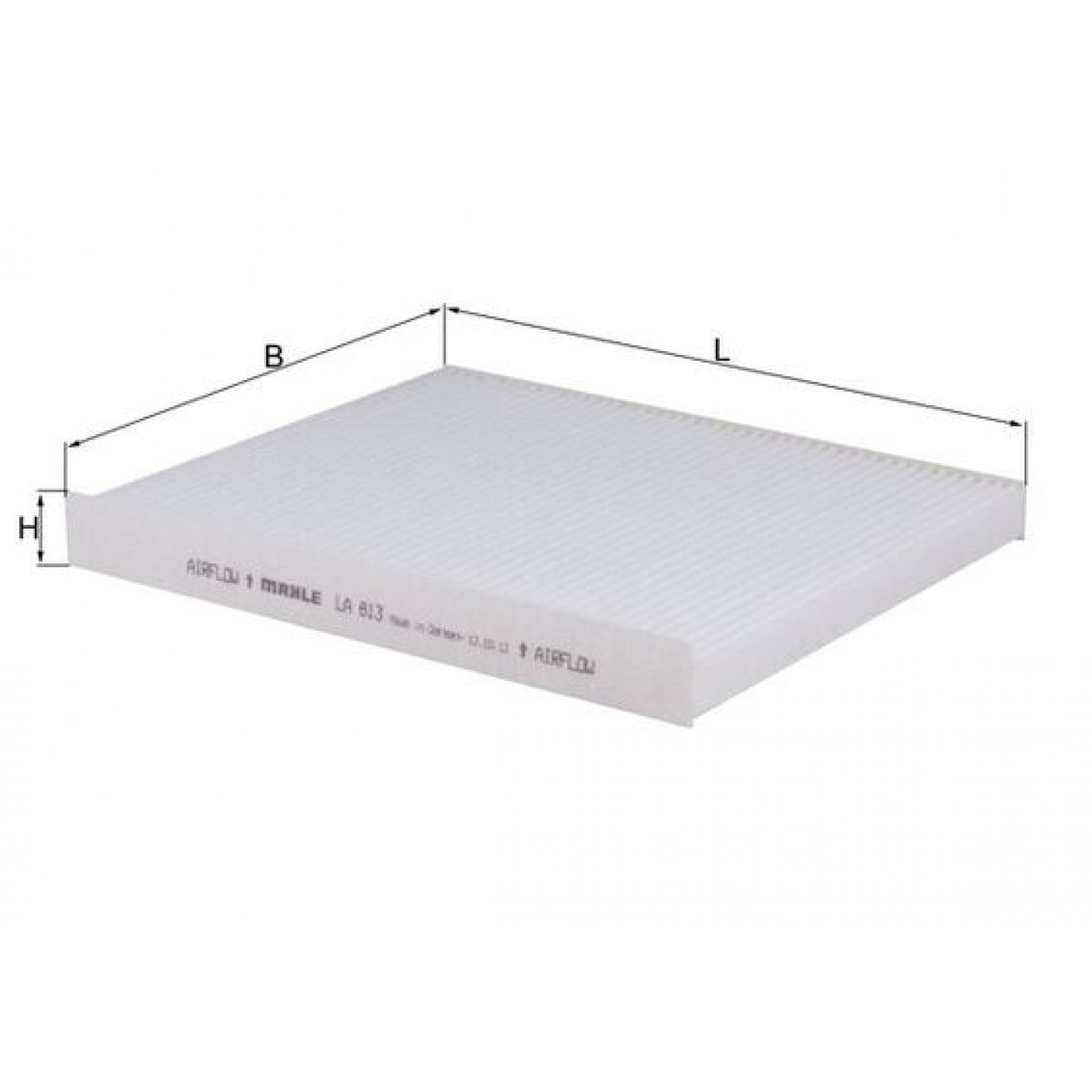 Filter, indvendig luft KNECHT LA 813