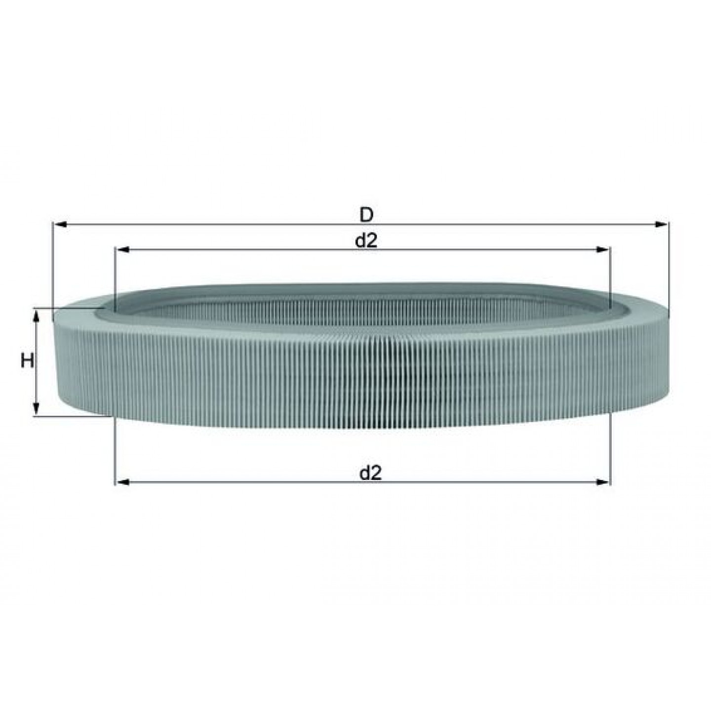 Filtre à air KNECHT LX 638