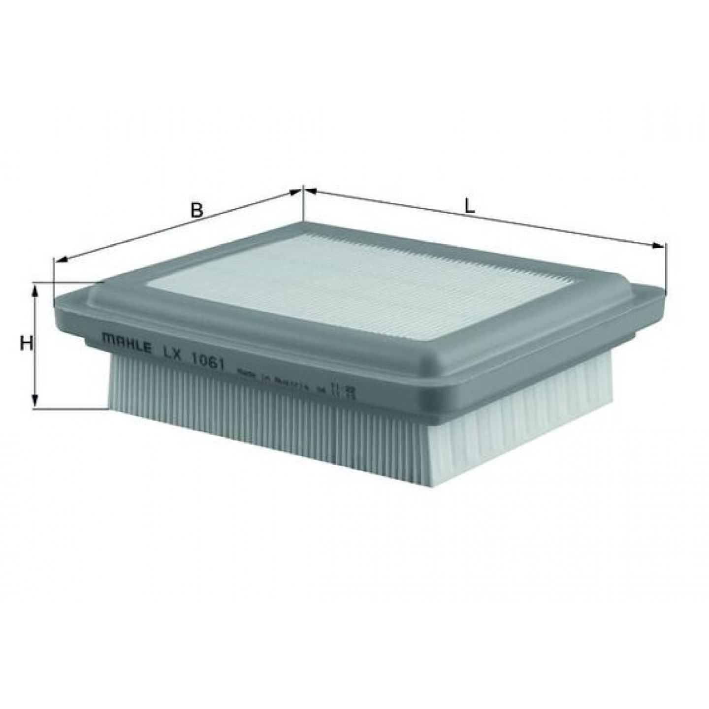 Vzduchový filtr KNECHT LX 1061