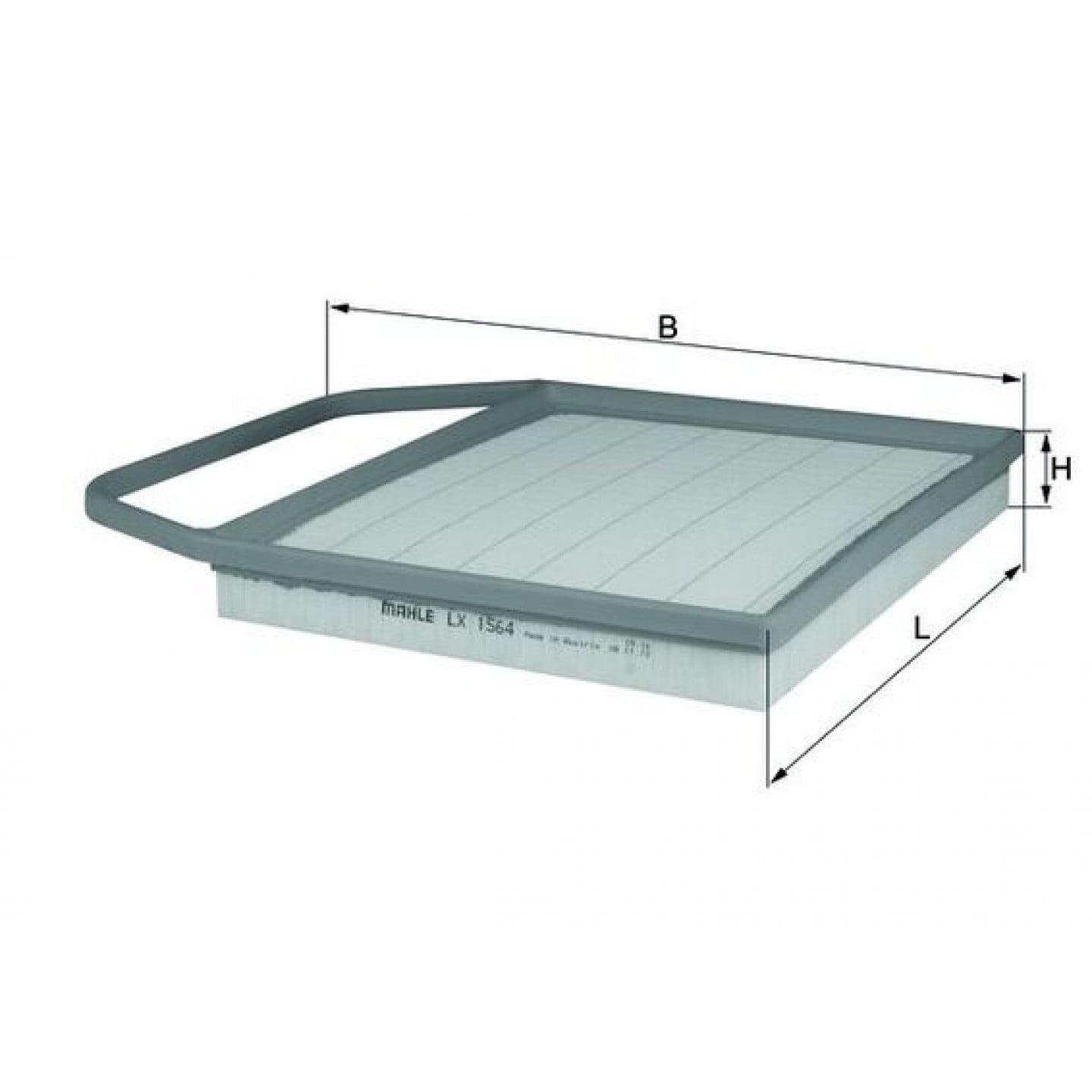 Luchtfilter KNECHT LX 1564