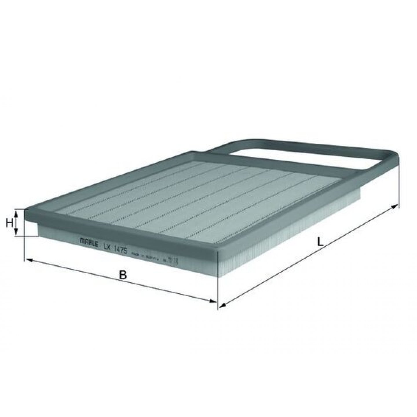 Luchtfilter KNECHT LX 1475
