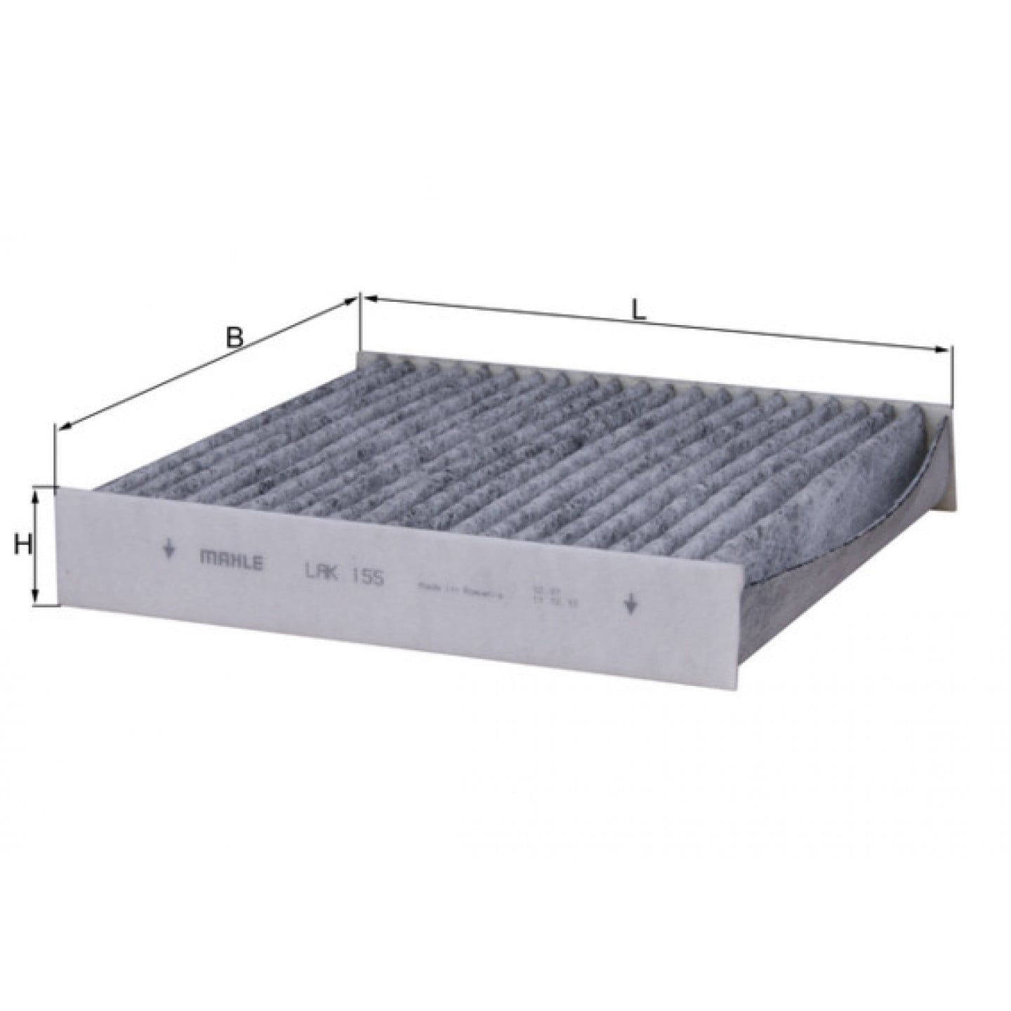 Knecht LAK 467/S Filtro Abitacolo, Filtro Aria Per Auto, Cellulosa Di Alta Qualità - 3