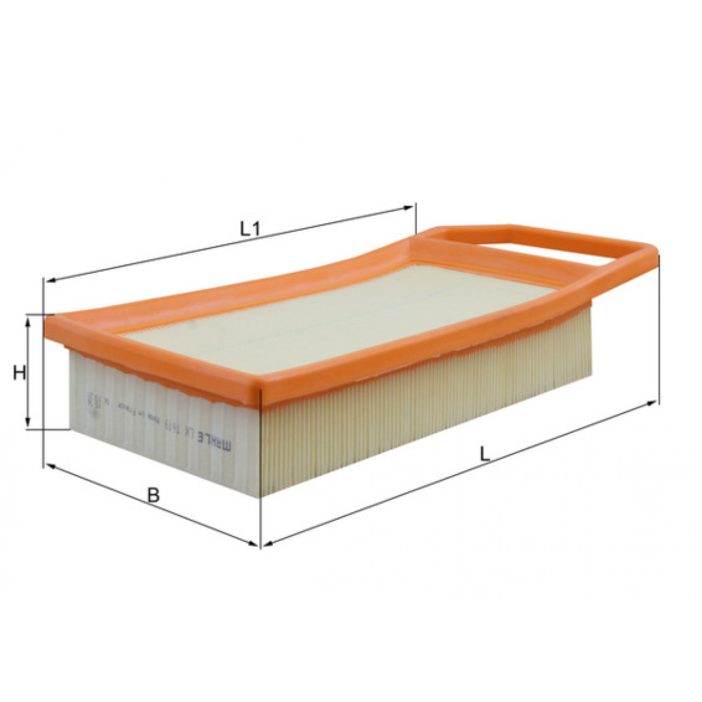Luftfilter KNECHT LX 1619
