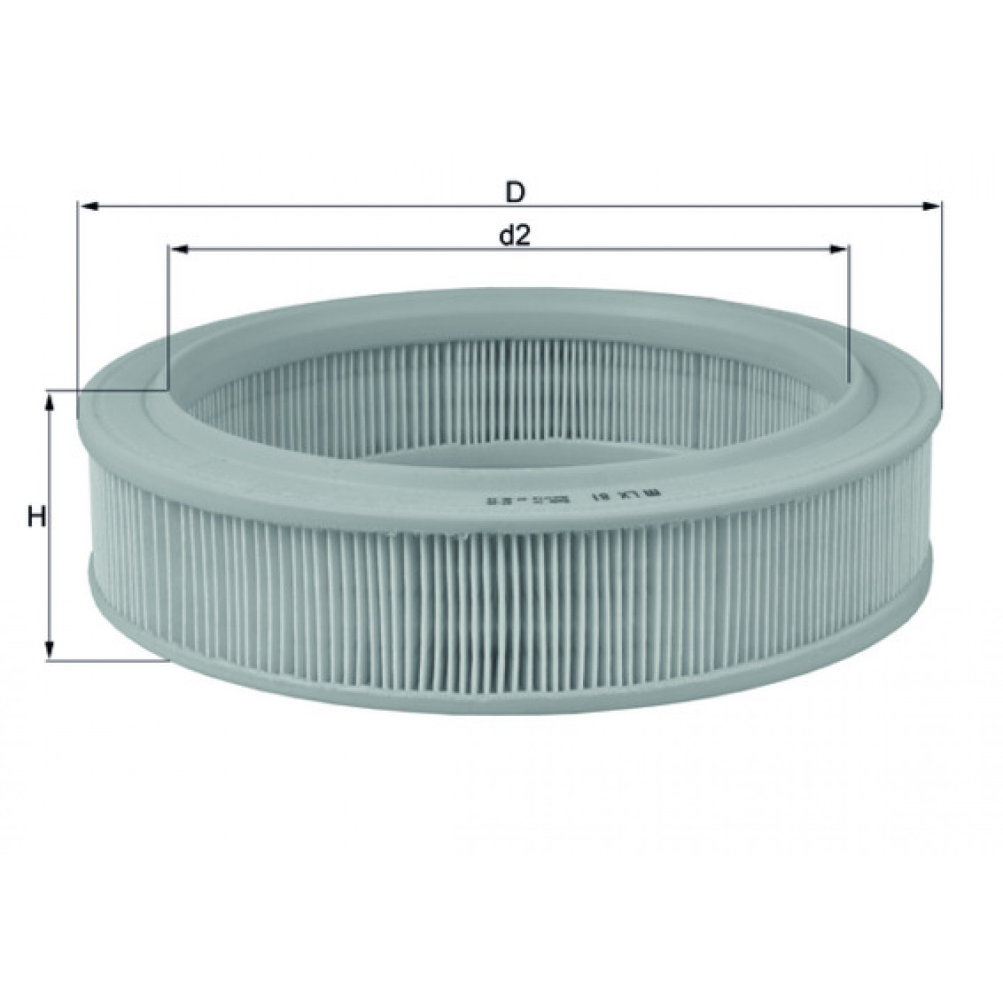 Luftfilter KNECHT LX 81