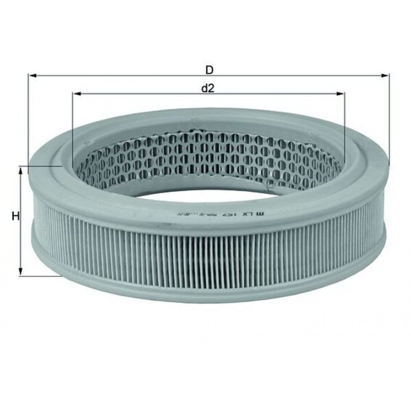 Luchtfilter KNECHT LX 157