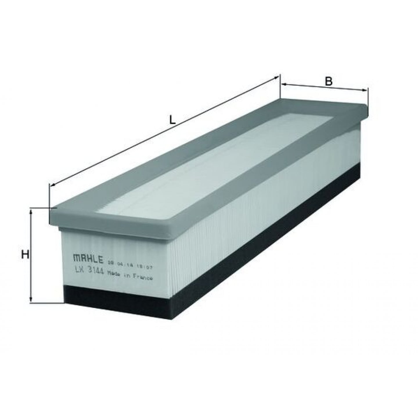 Luchtfilter KNECHT LX 3144