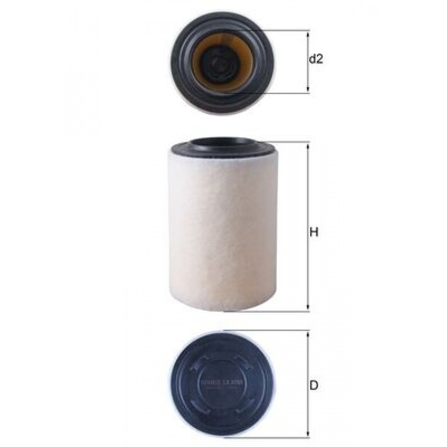 Luchtfilter KNECHT LX 3286