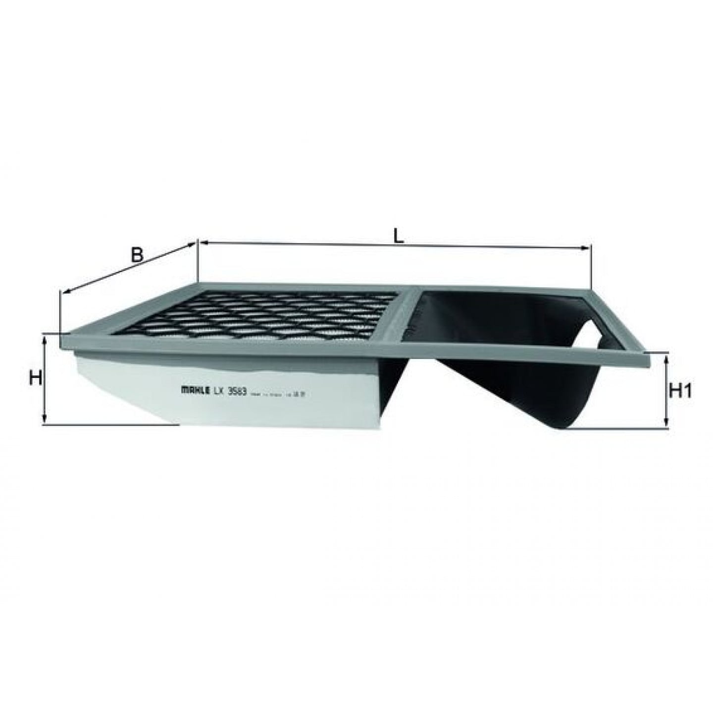 Filtre à air KNECHT LX 3583