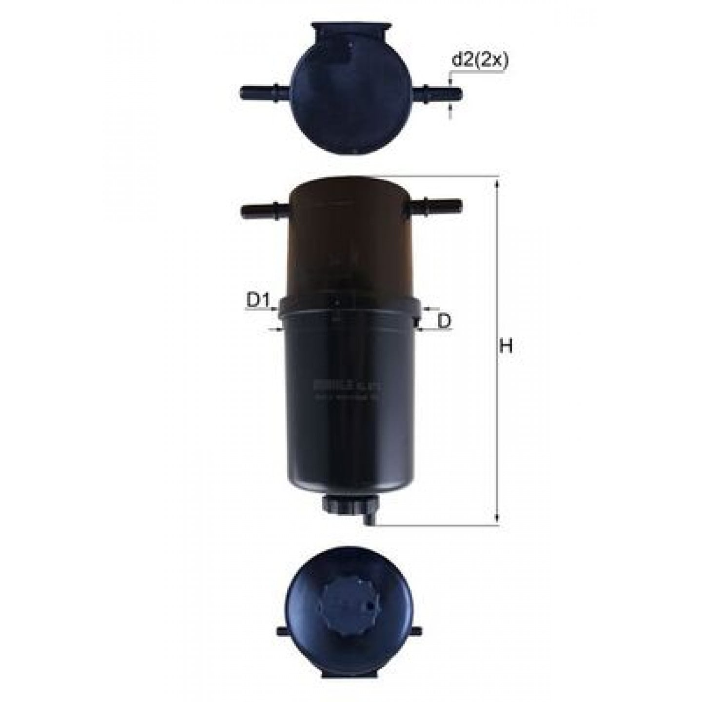 Filtro combustible KNECHT KL 873