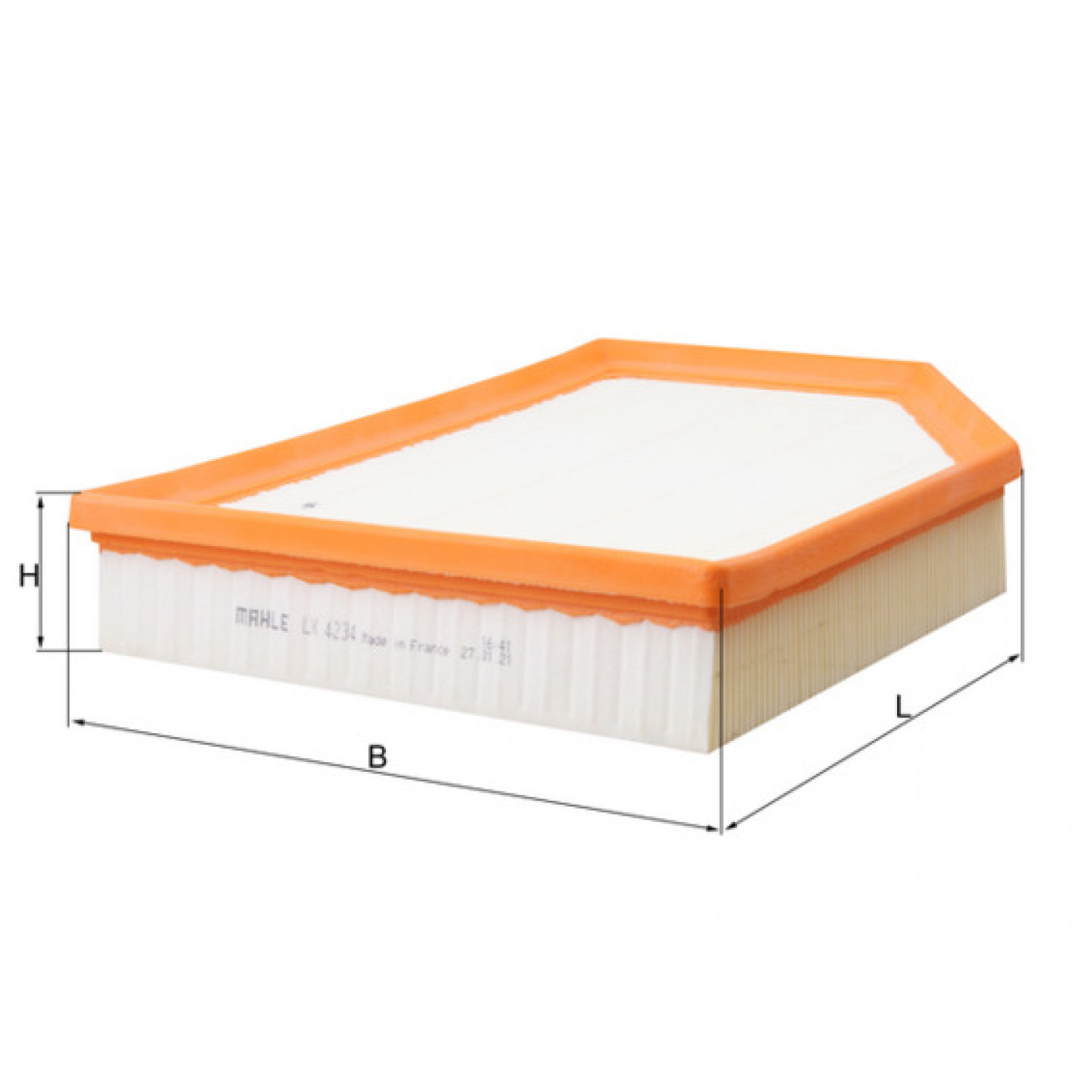Luchtfilter KNECHT LX 4234