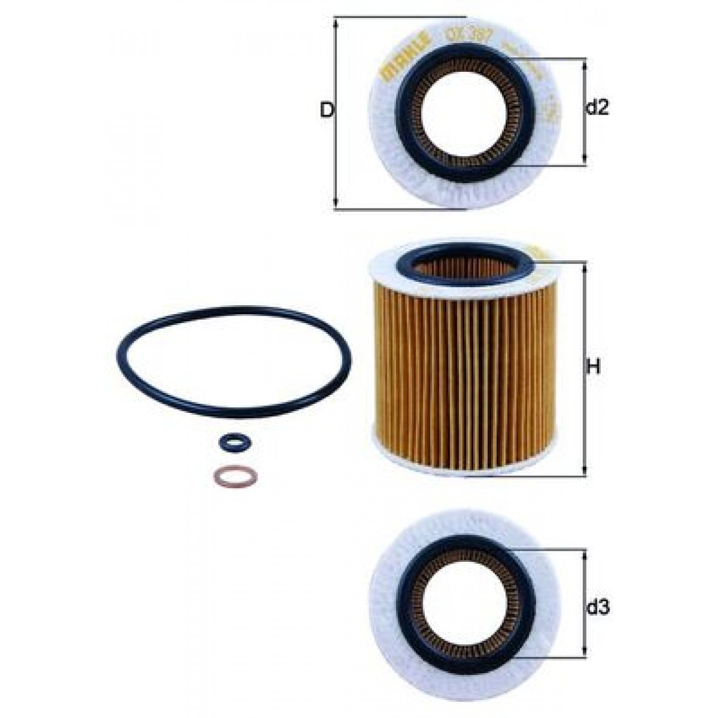 Filtre à air KNECHT FILTER LX 986 au meilleur prix