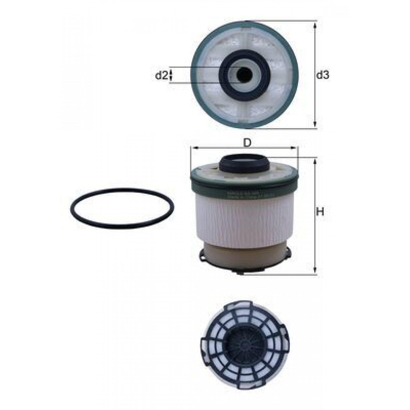 Filtro combustible KNECHT KX 385D