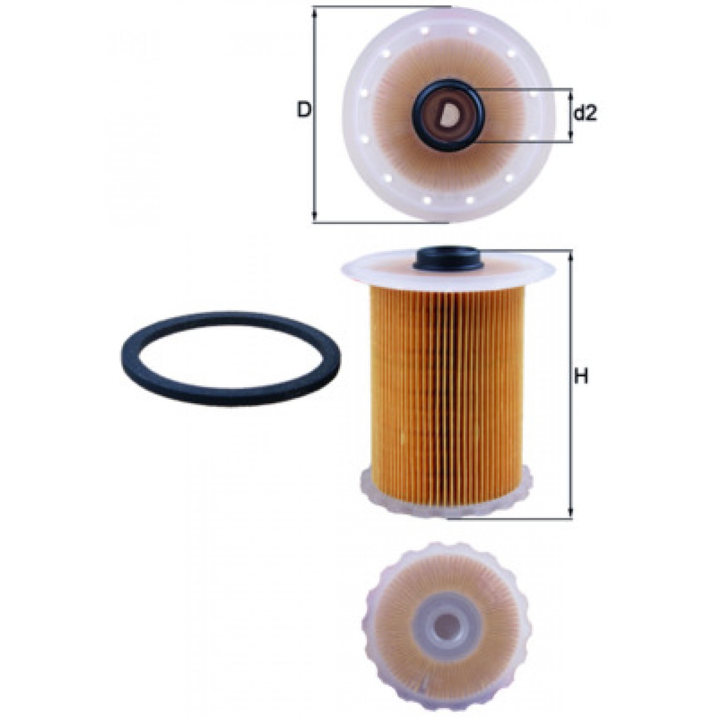 Filtro combustible KNECHT KX 183D