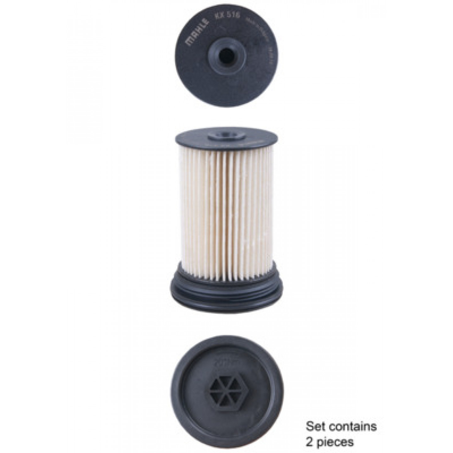 MAHLE/Knecht Set Filtri Filtro Carburante KX 69 Filtro Olio Ox 368D1