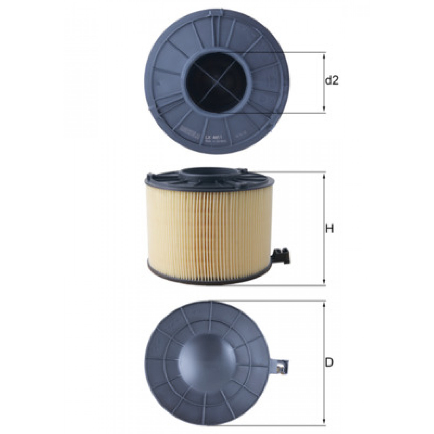 Filtre à air KNECHT LX 4411