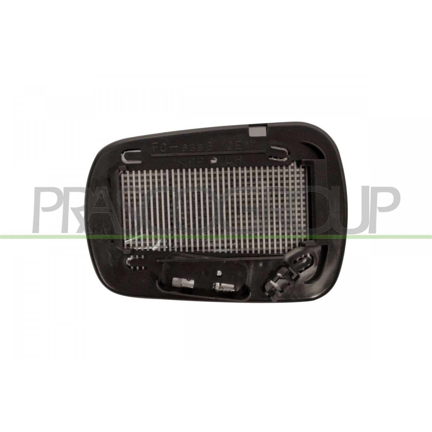 Prasco Cristal De Espejo, Retrovisor Exterior Fd3507515