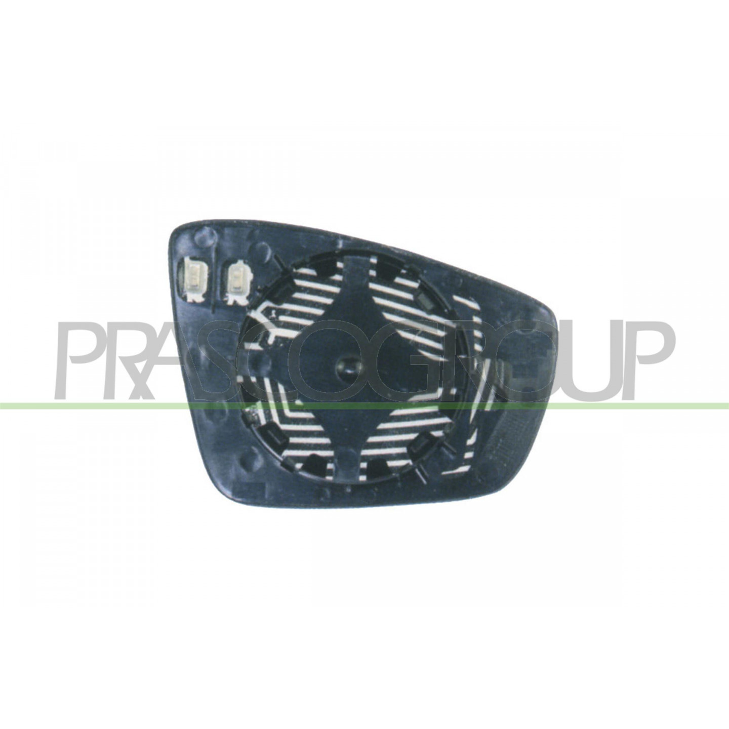 Prasco Spiegelglas, Buitenspiegel Vg0237504