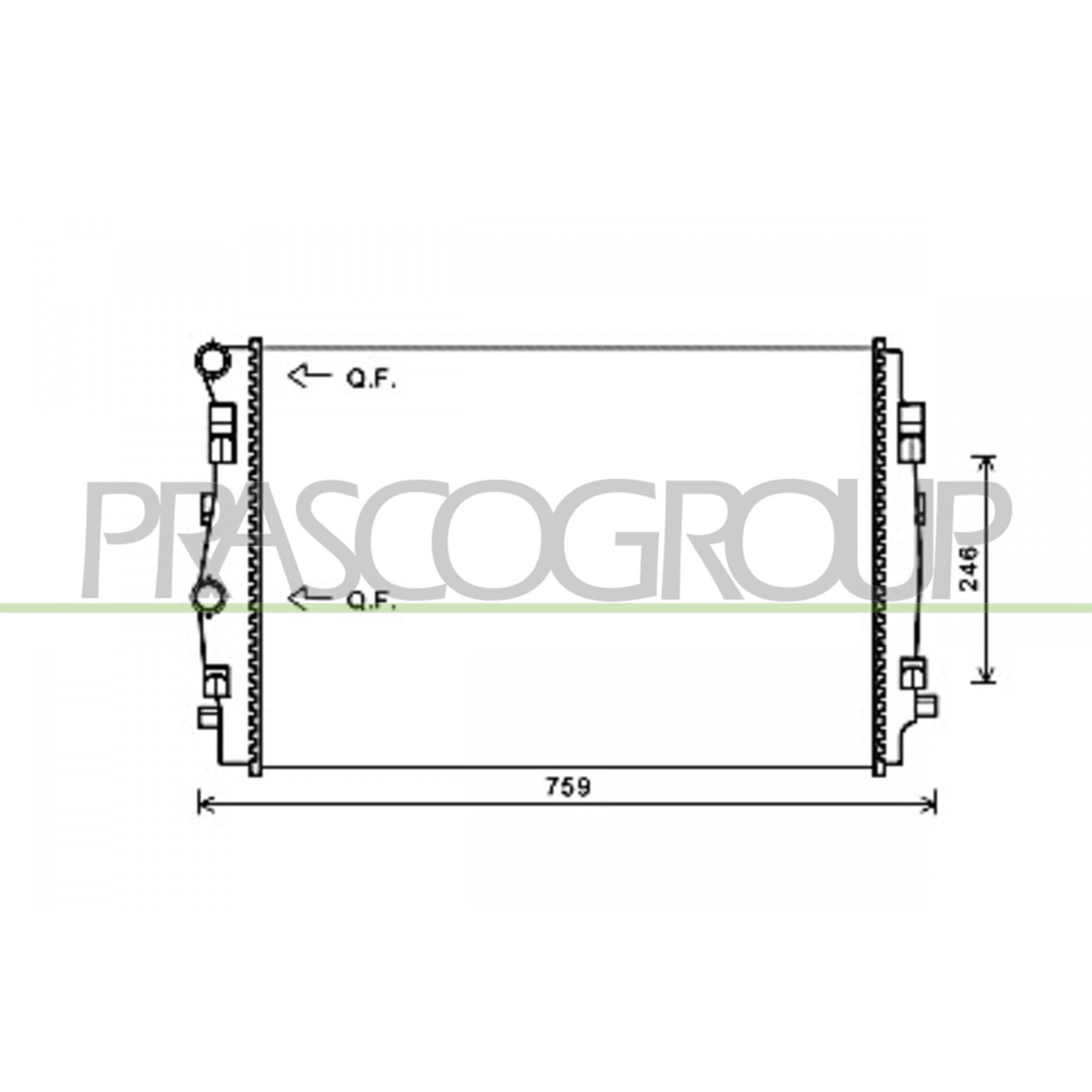 Prasco Radiateur Ad324r004
