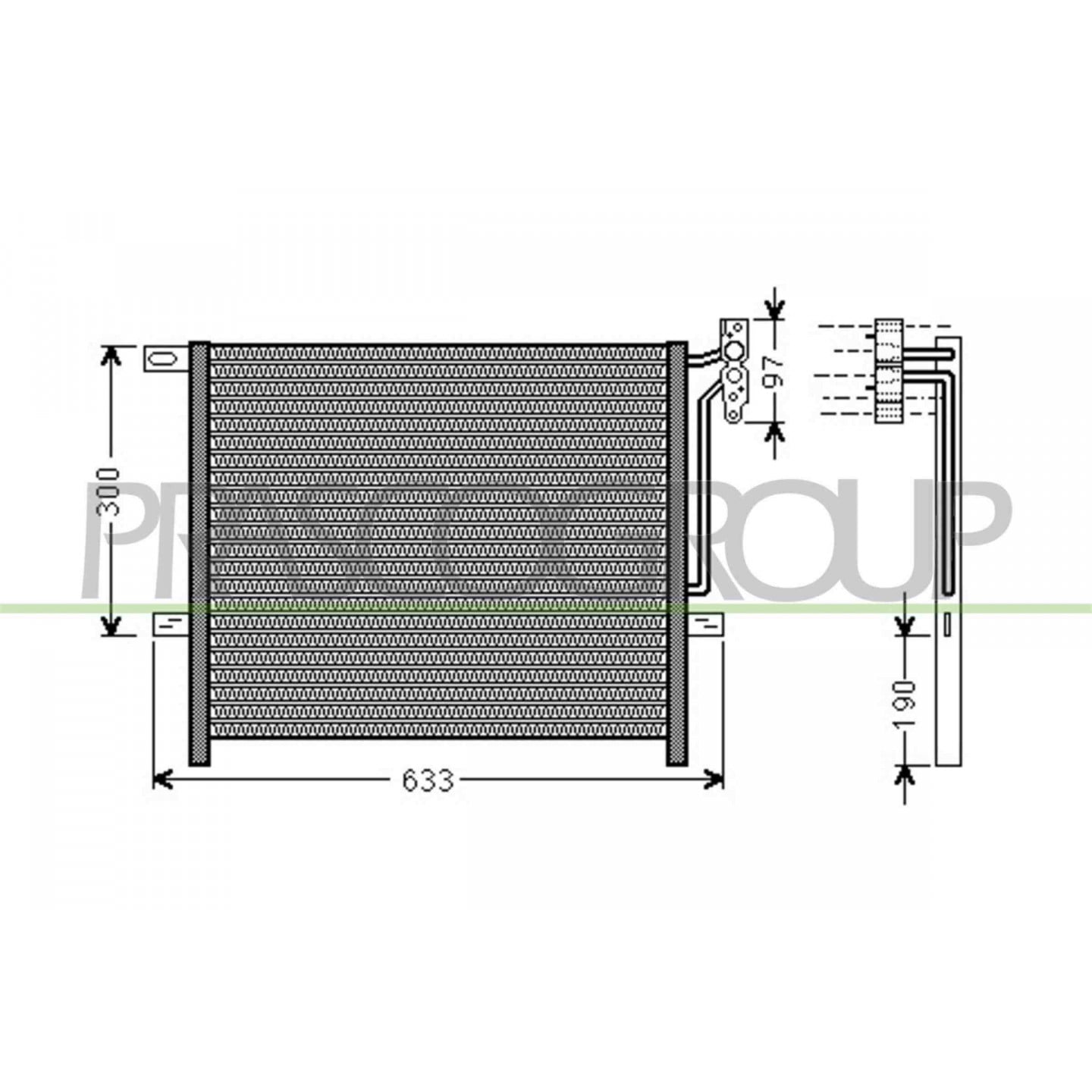 Prasco Condensatore, Climatizzatore Bm802c001