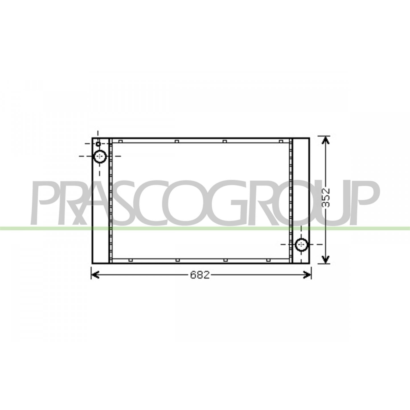 Prasco Radiateur, Refroidissement Du Moteur Mn308r002