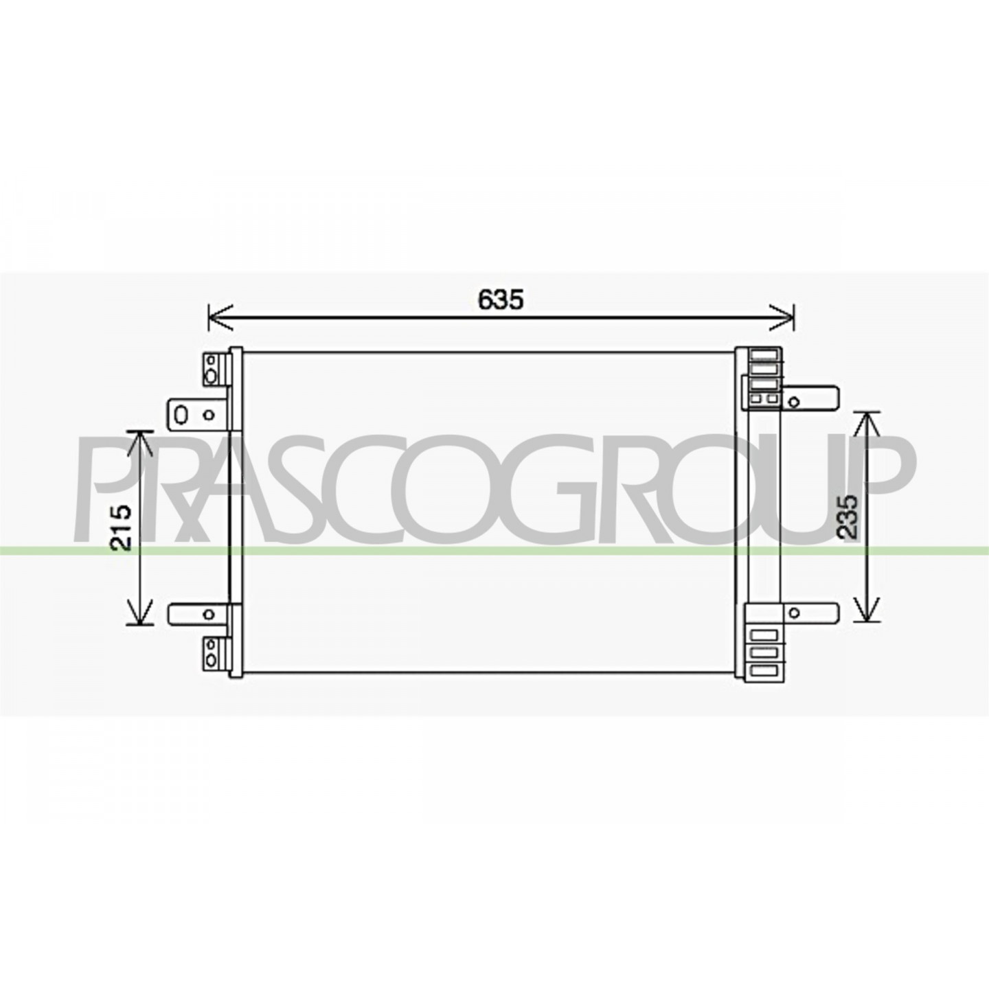 Prasco Condenseur, Climatisation Pg428c001