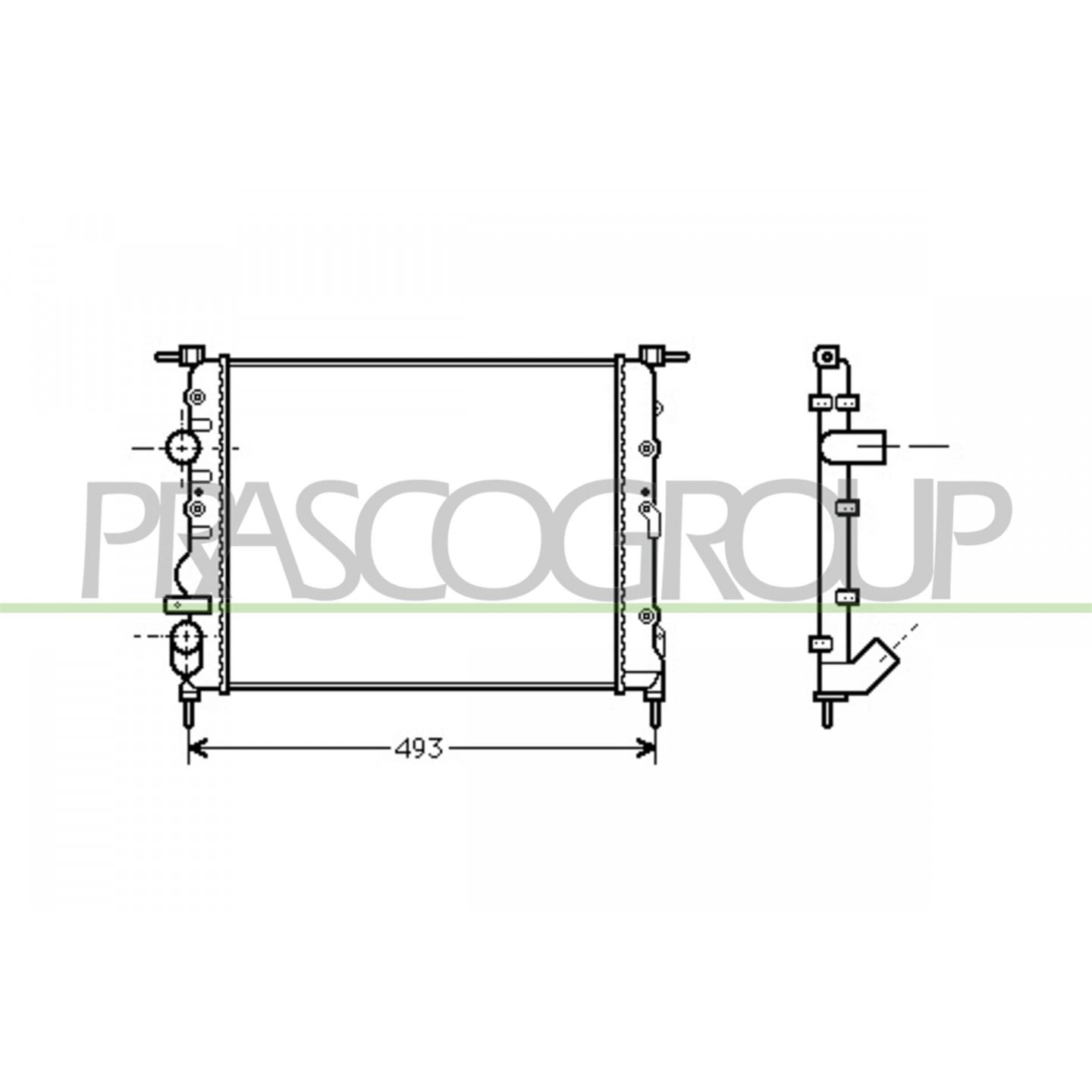 Prasco Radiateur, Refroidissement Du Moteur Rn320r003