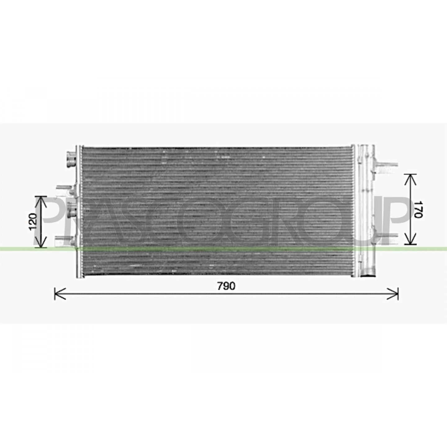 Prasco Condensatore, Climatizzatore Bm200c001