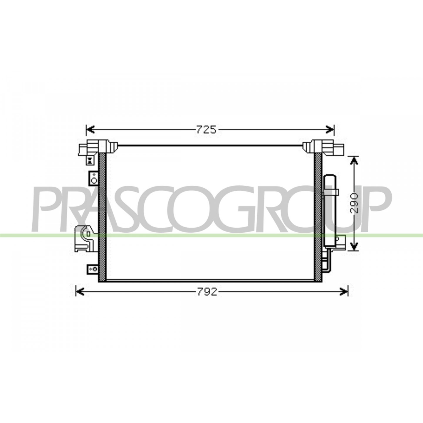 Prasco Condenseur, Climatisation Ci802c001