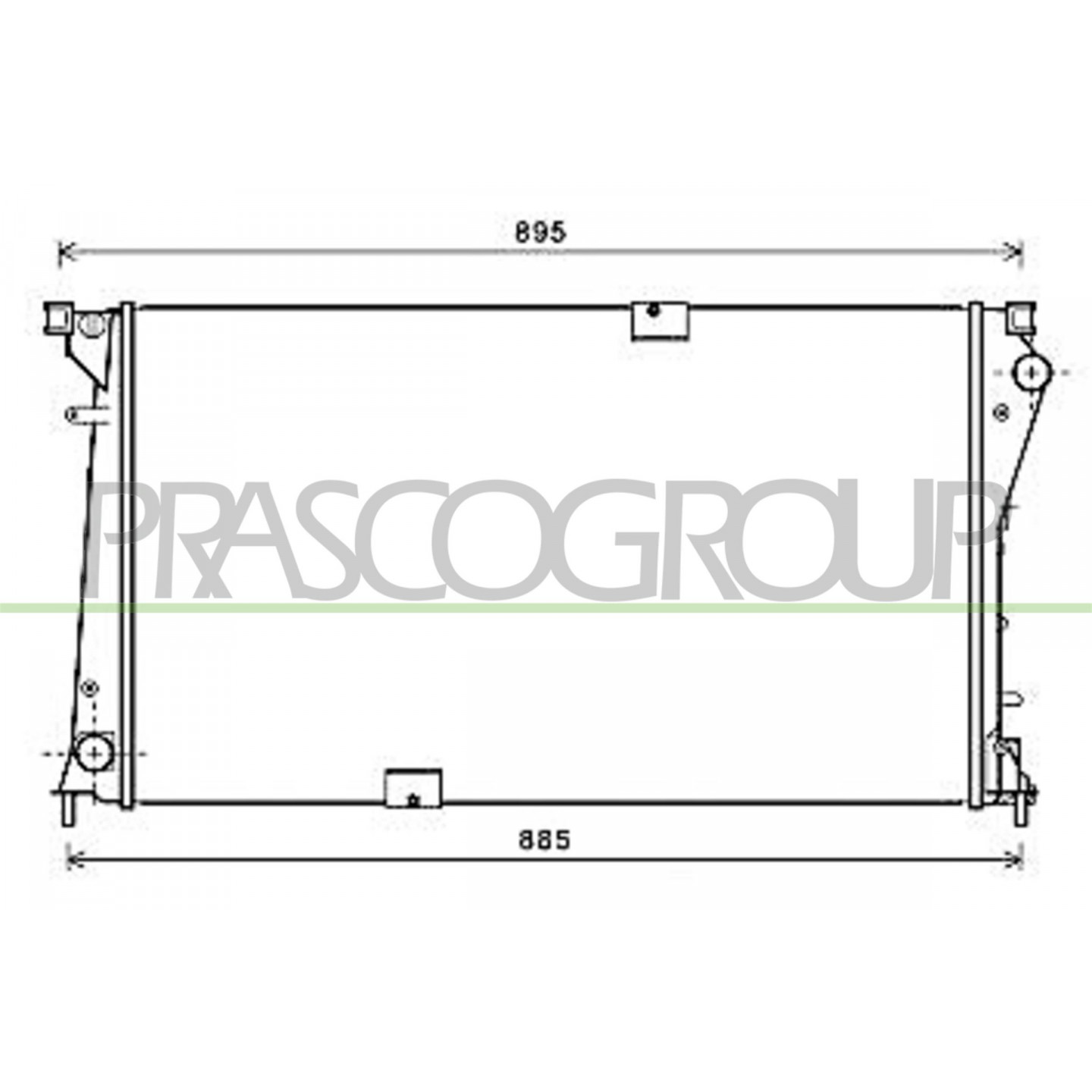 Prasco Radiateur Ds952r005