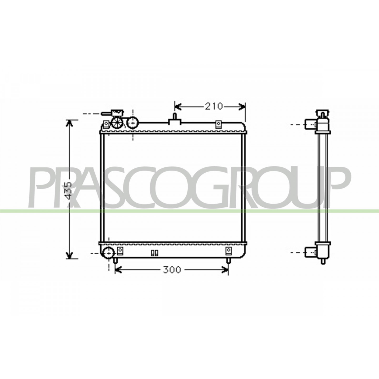 Prasco Radiateur, Refroidissement Du Moteur Hn320r001