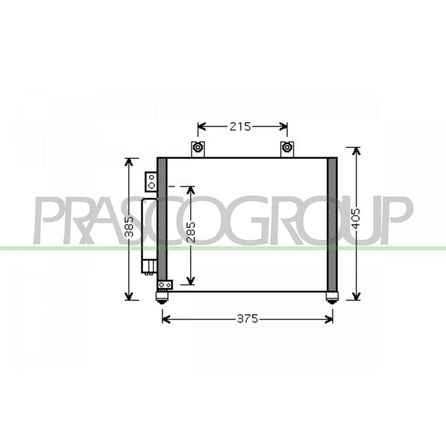 Prasco Condenseur, Climatisation Op304c001