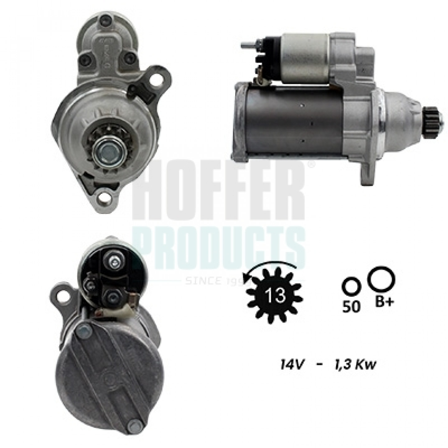 Motor de arranque HOFFER H5010999G