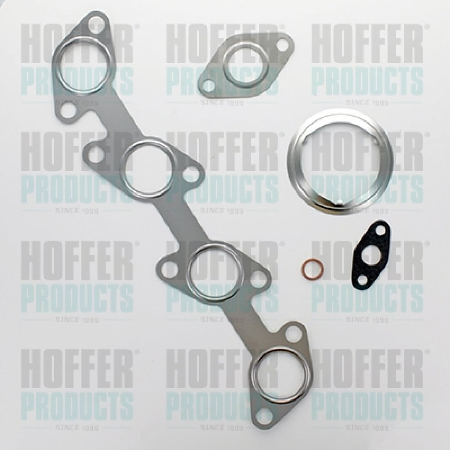 Turbocharger, montageset HOFFER 60702