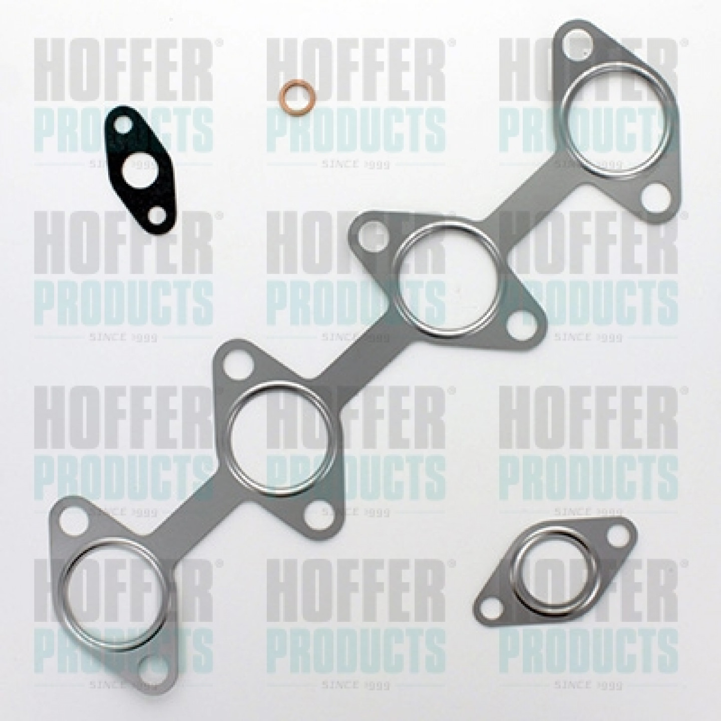 Turbocharger, montageset HOFFER 60746