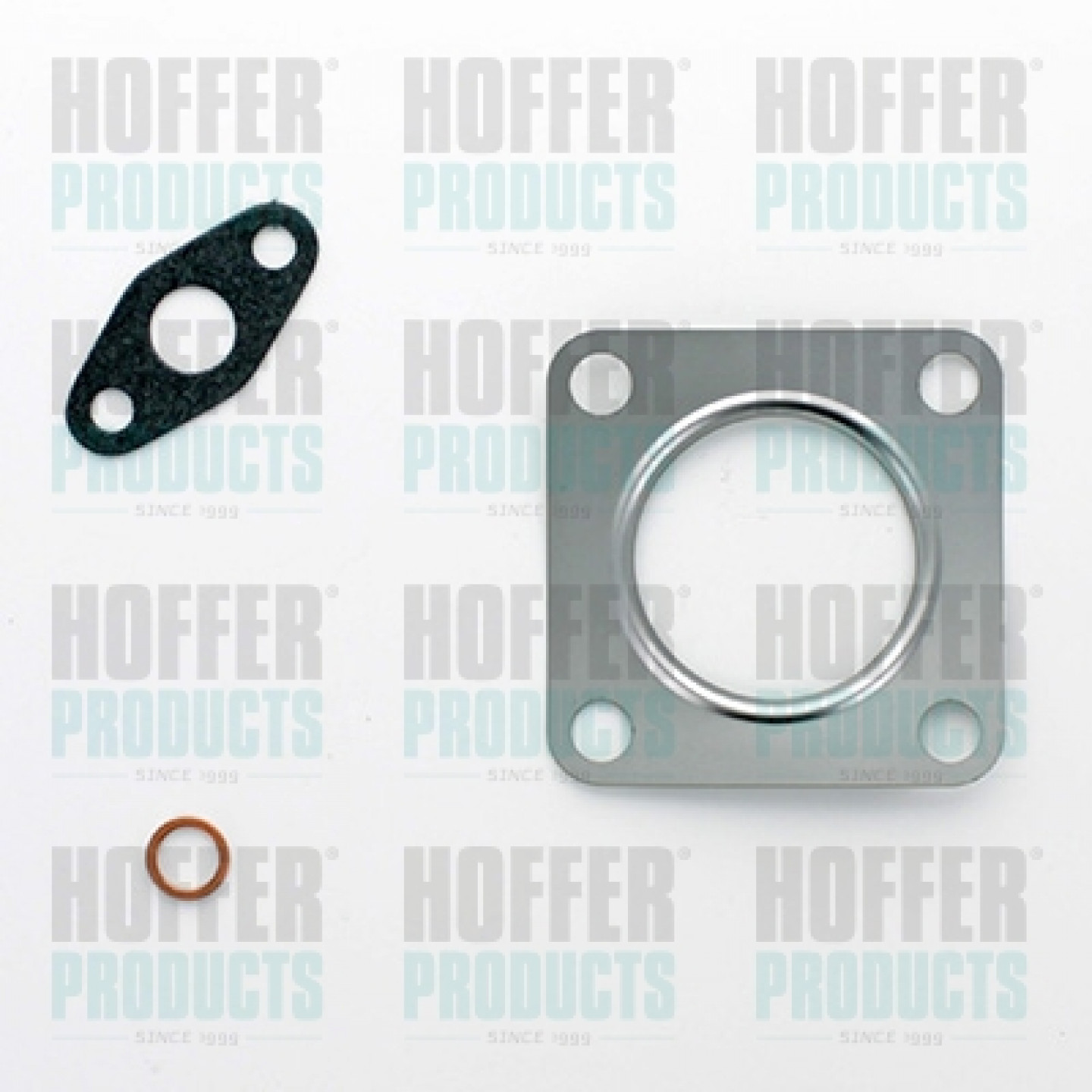 Turbocharger, montageset HOFFER 60763