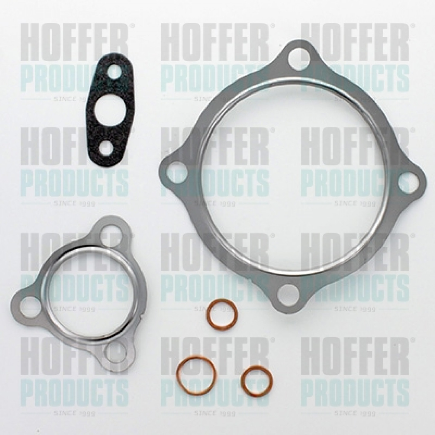 Turbocharger, montageset HOFFER 60789