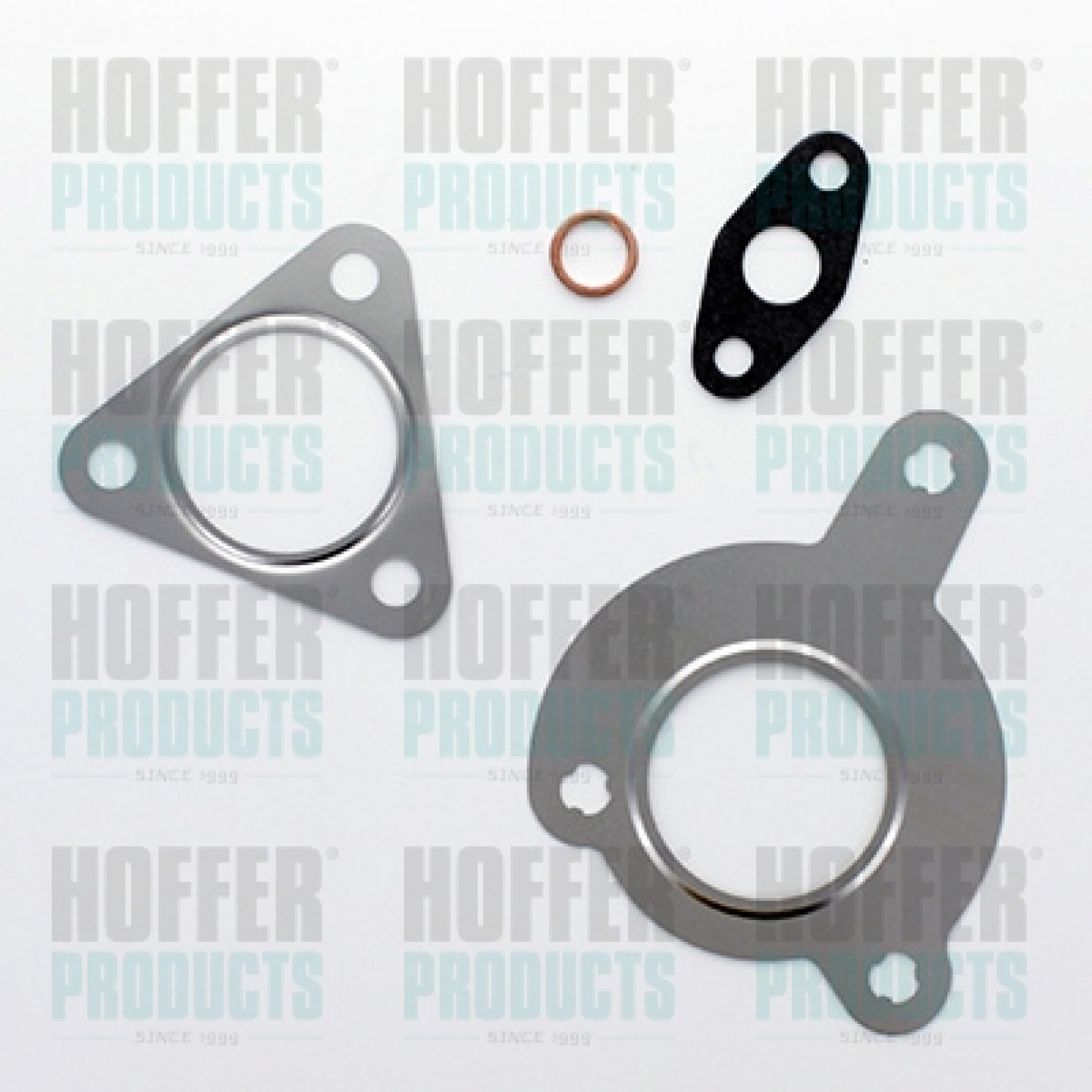 Turbocharger, montageset HOFFER 60811