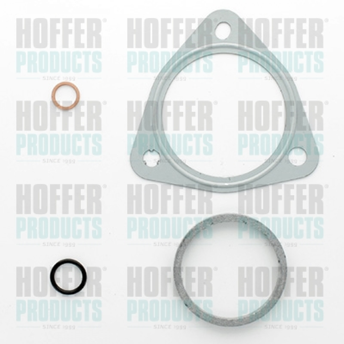 Turbocharger, montageset HOFFER 60813