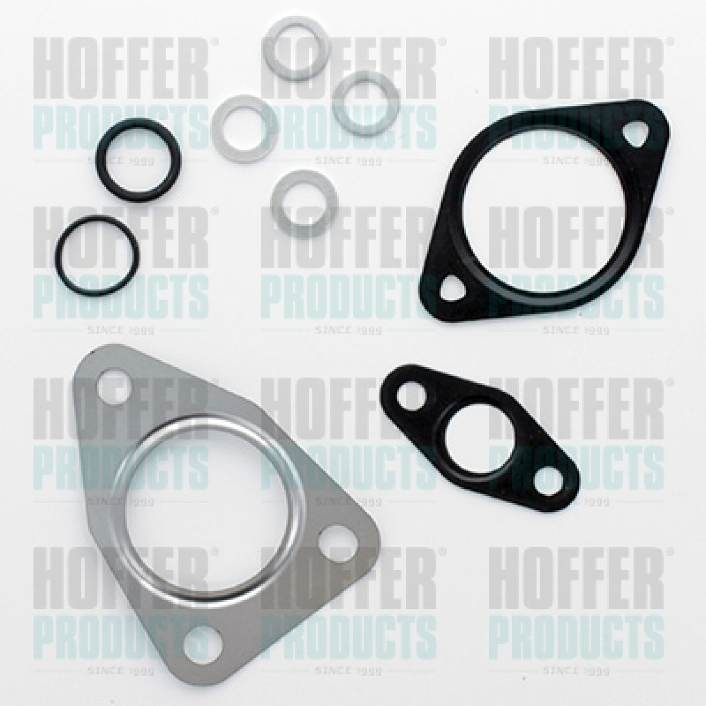 Turbocharger, montageset HOFFER 60819