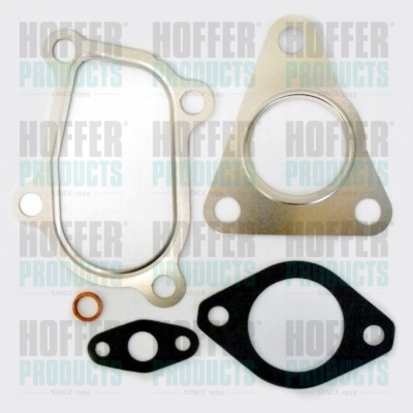 Turbocharger, montageset HOFFER 60854