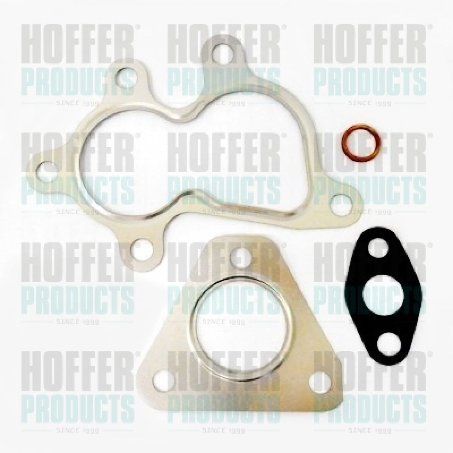Turbocharger, montageset HOFFER 60879