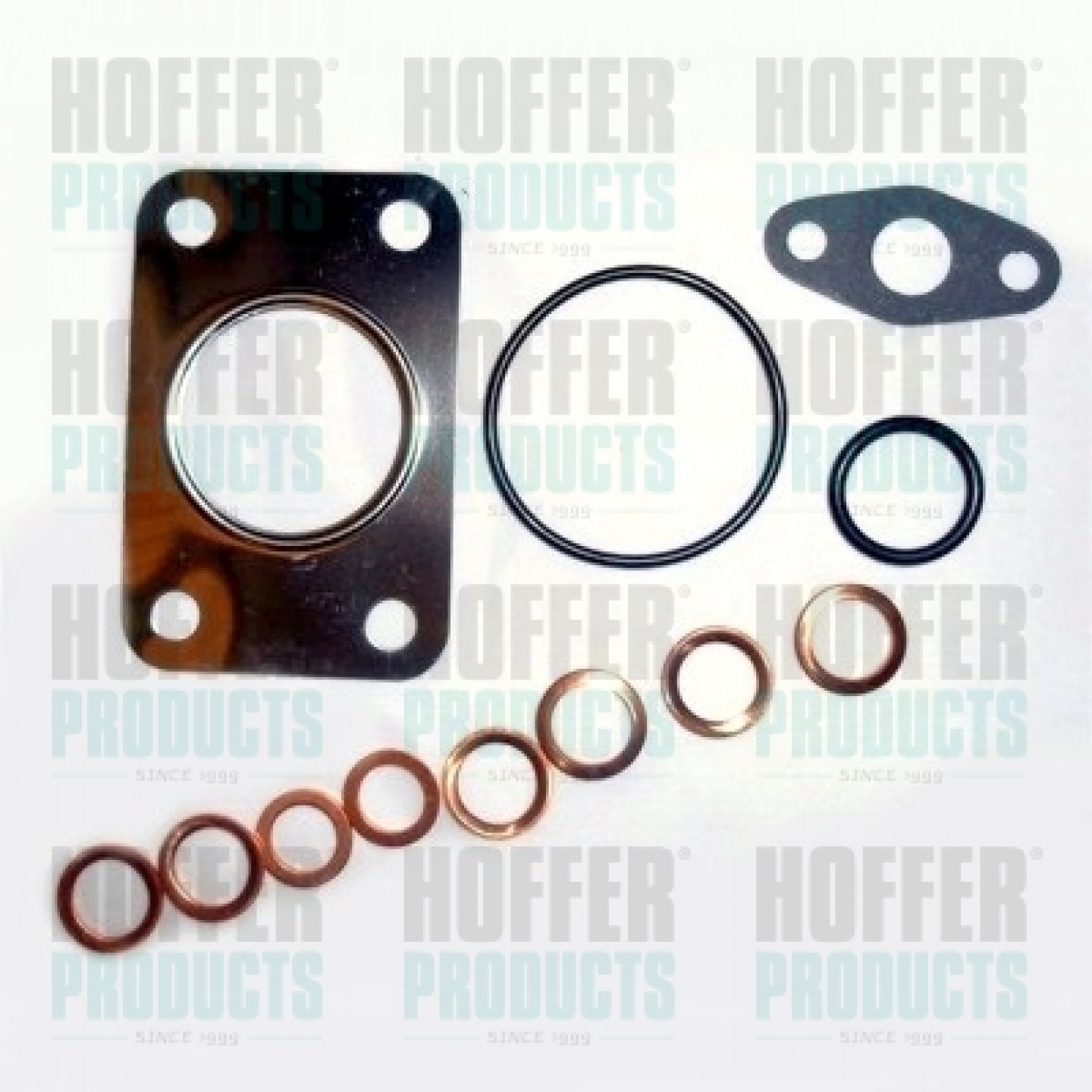 Turbocharger, montageset HOFFER 60883