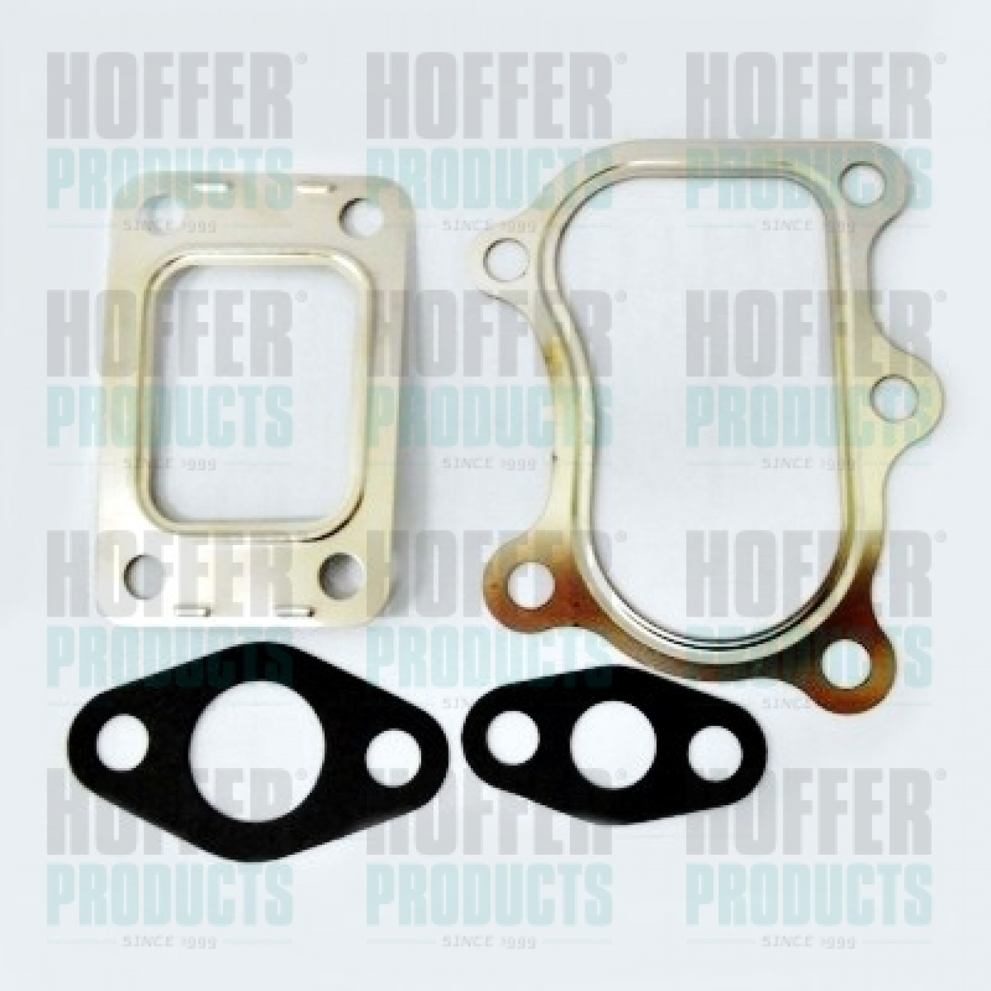 Turbocharger, montageset HOFFER 60884