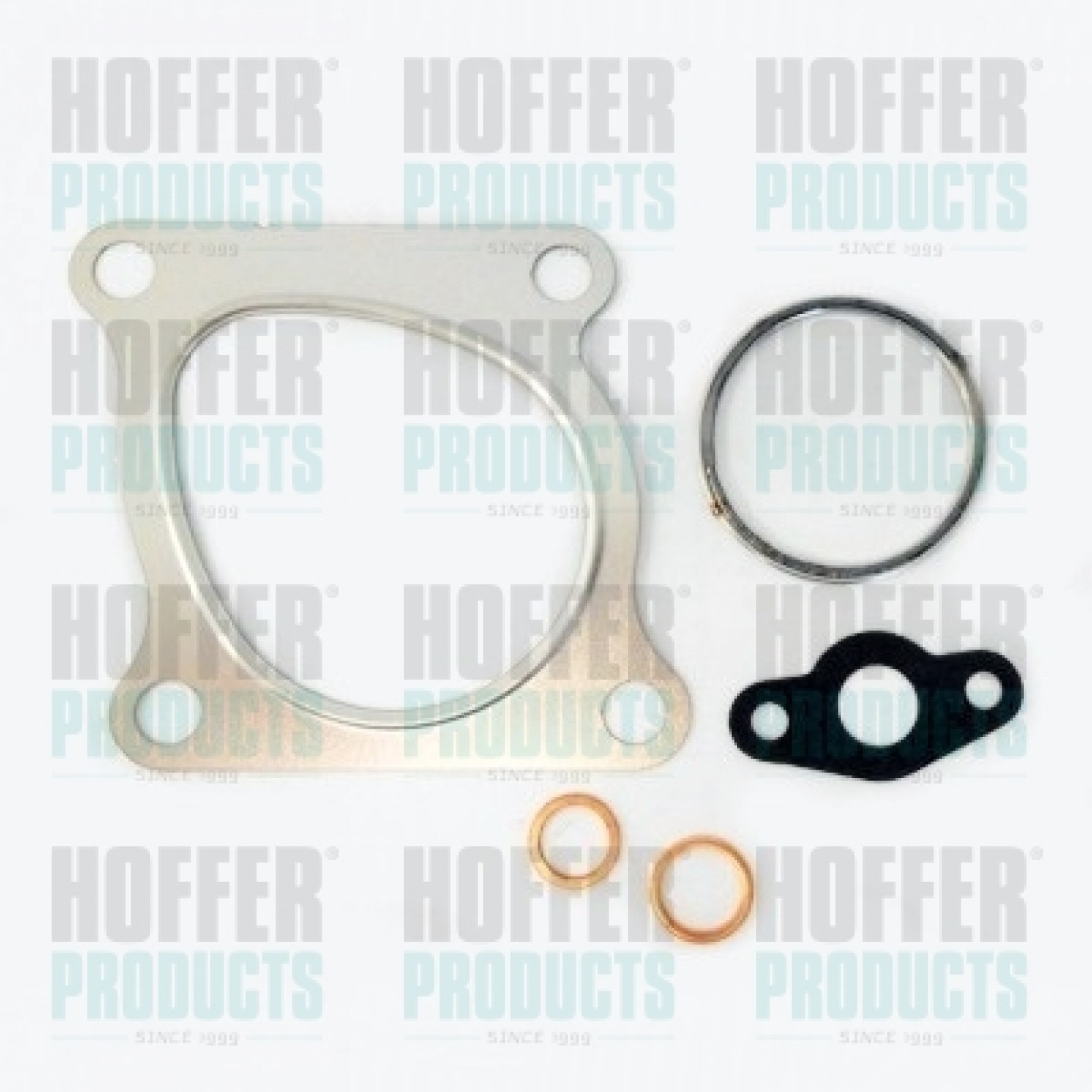 Turbocharger, montageset HOFFER 60931