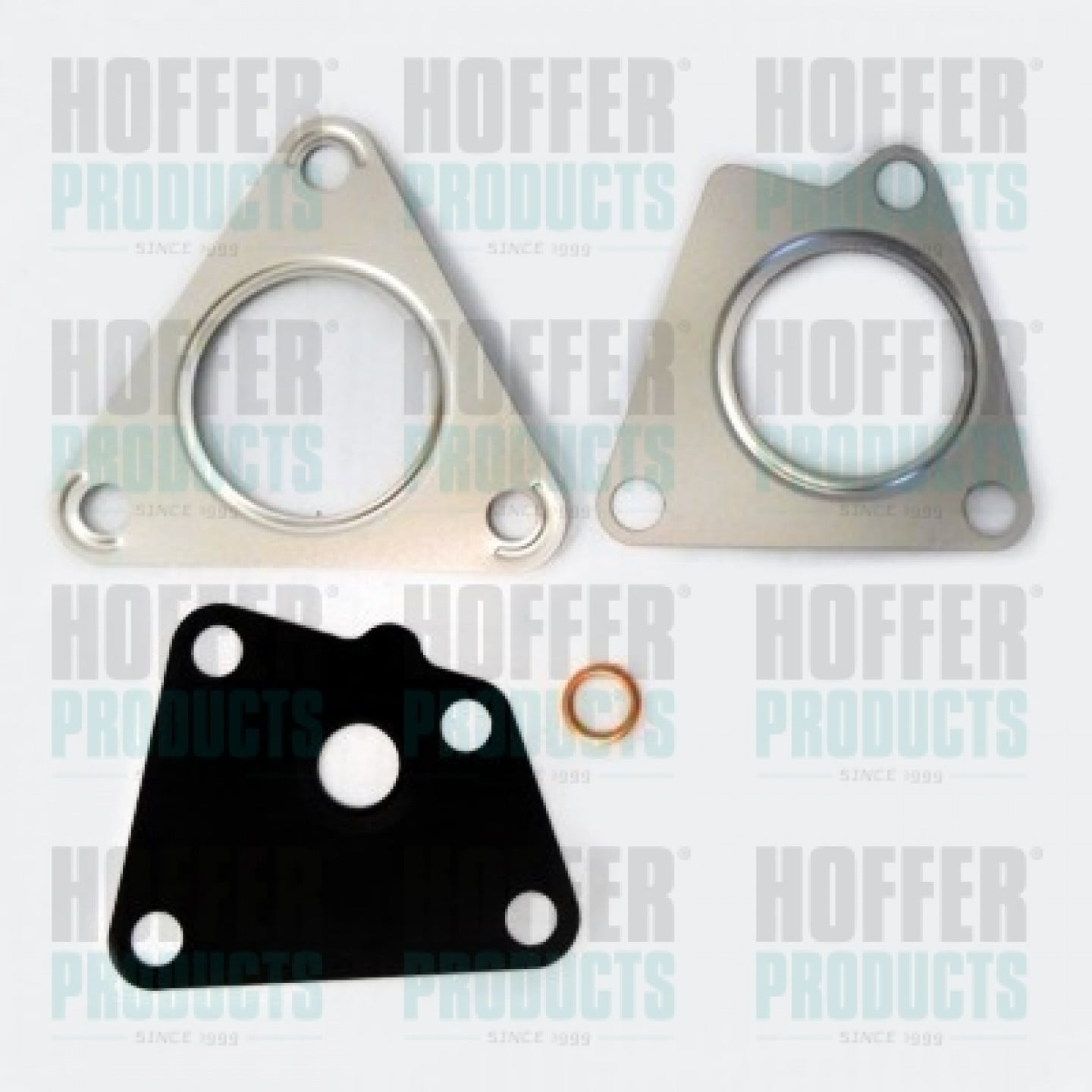 Turbocharger, montageset HOFFER 60934