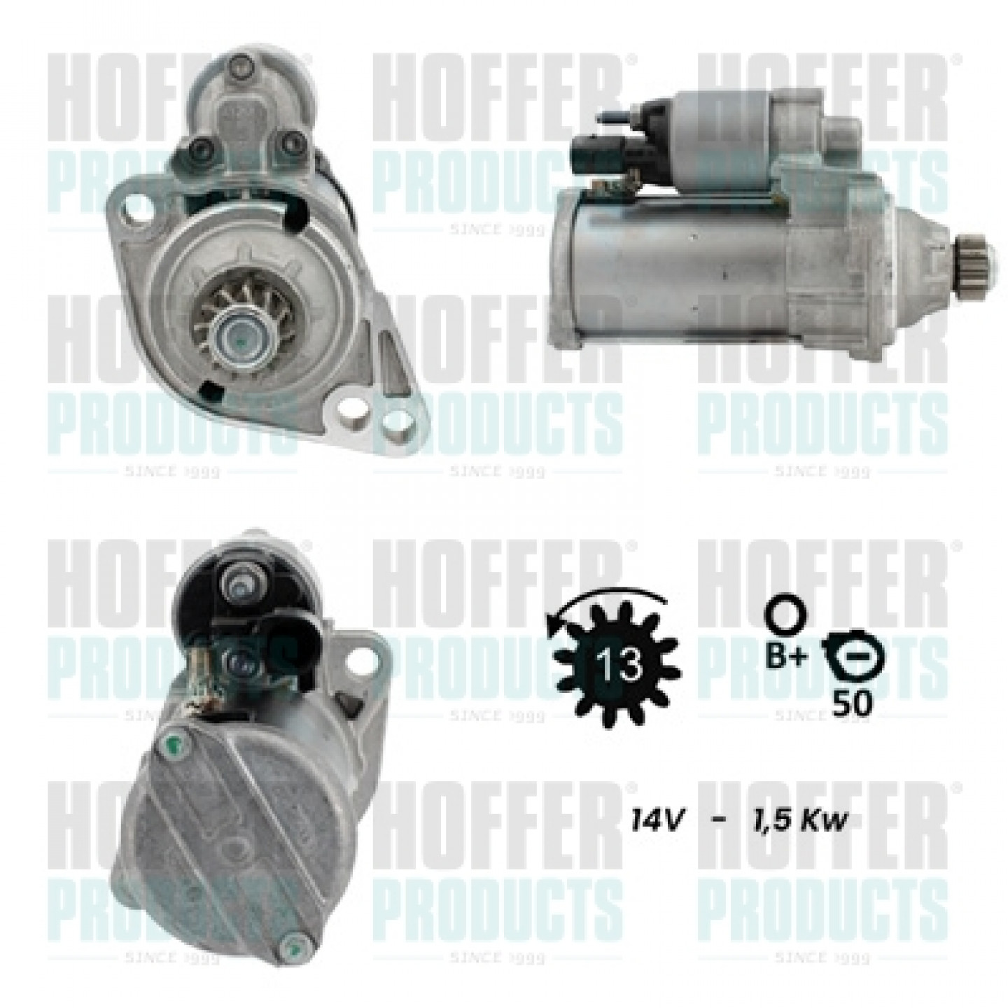 Motor de arranque HOFFER H5010258G